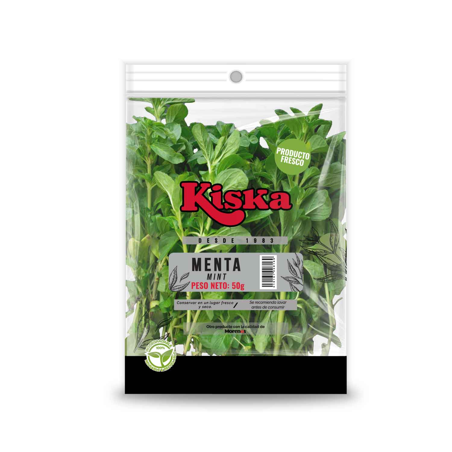 Menta Fresca Capuchon x50g