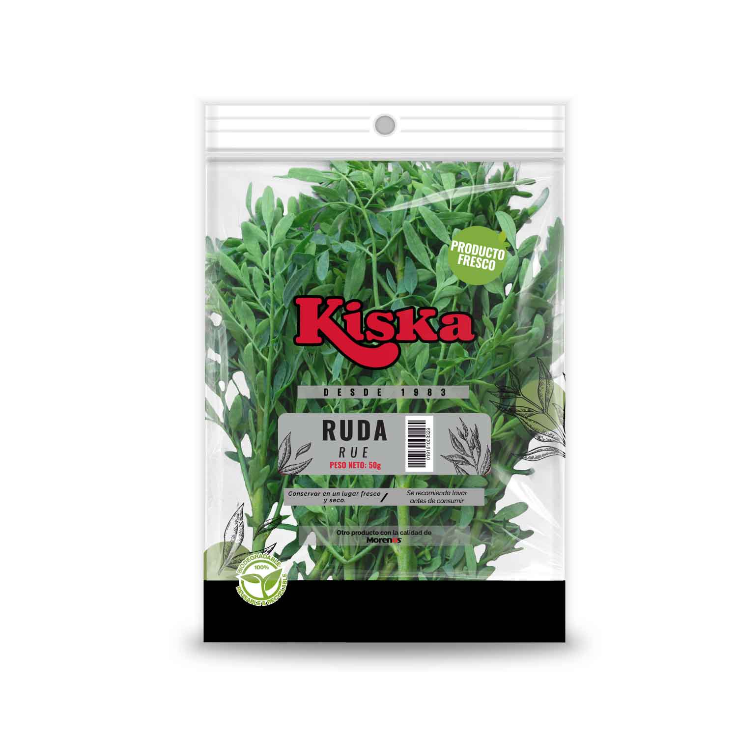 RUDA FRESCA CAPUCHON x50g