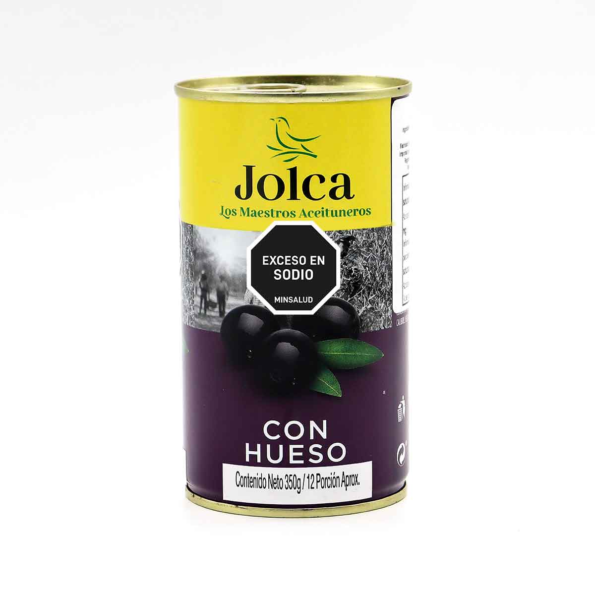 ACEITUNAS ENTERAS NEGRAS JOLCA ltx350g