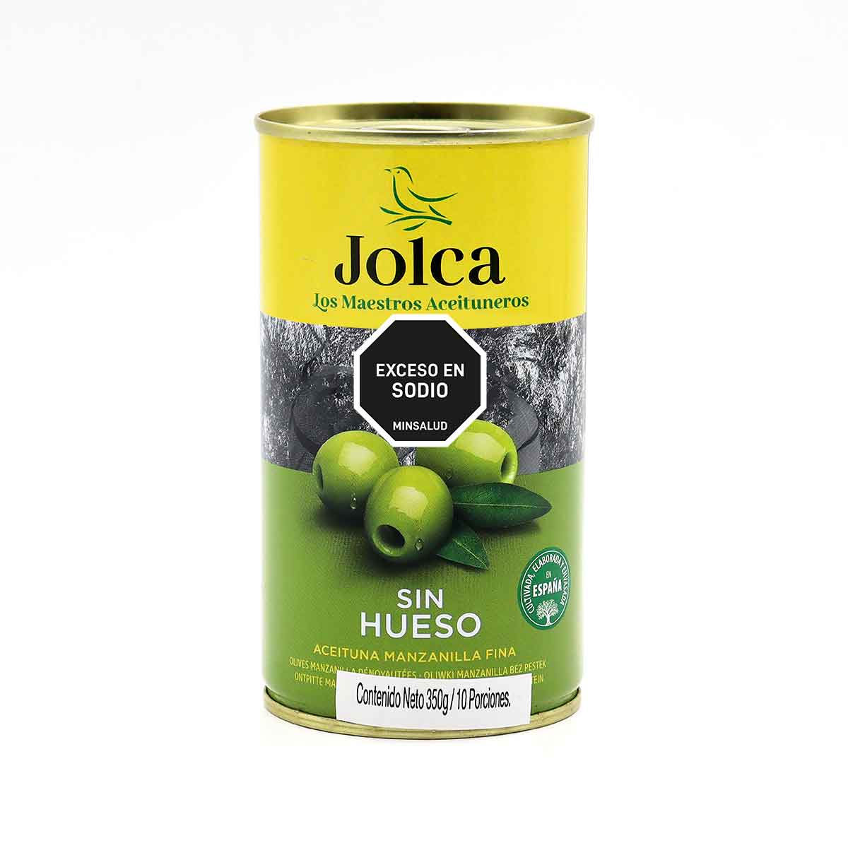 ACEITUNA VERDE DESHUESADA JOLCA ltx350g