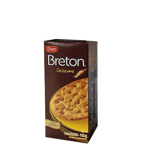 Galletas Breton Small Pack Sesame Dare caja X112 gramos