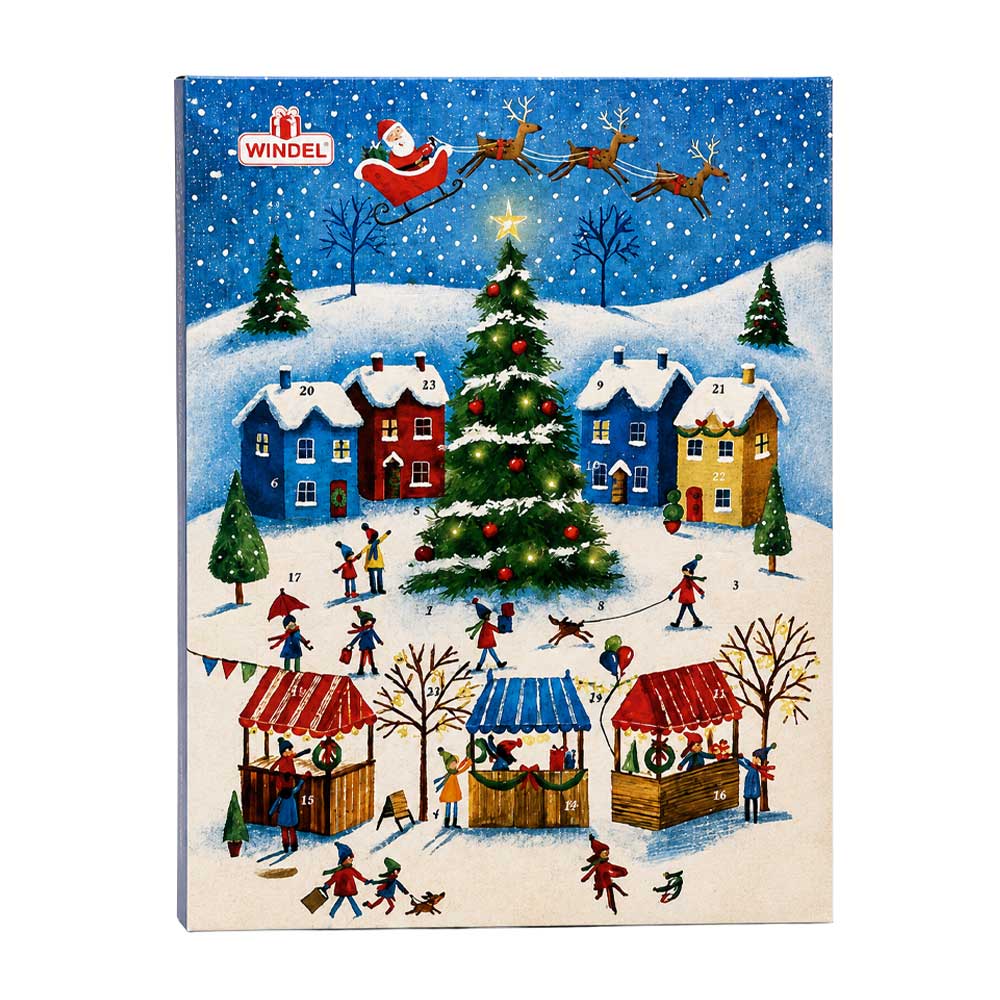 Calendario De Adviento Con Chocolates Windel