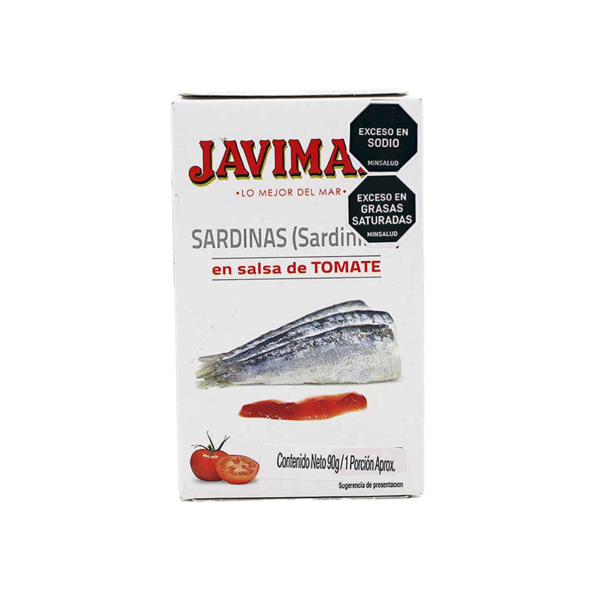 SARDINILLAS EN TOMATE JAVIMAR lt90 g