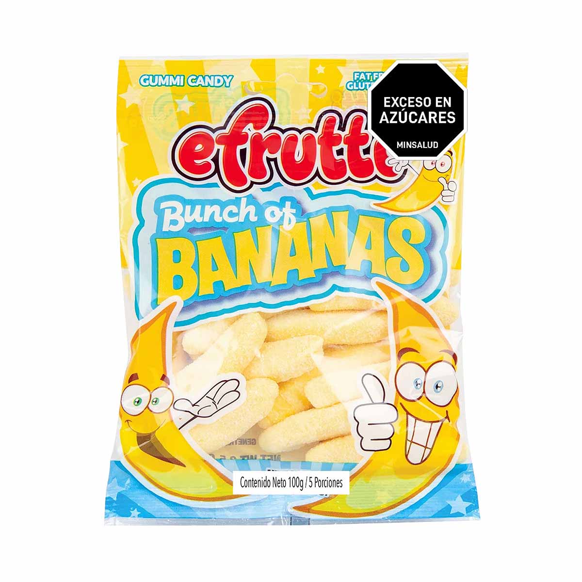 GOMAS BANANAS 100g