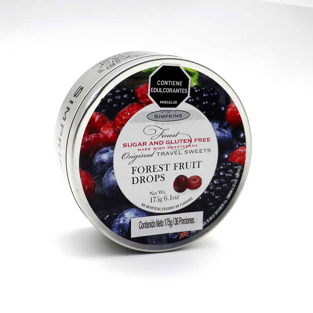 DULCES SUGAR FREE FOREST FRUIT SIMPKINS ltx175g