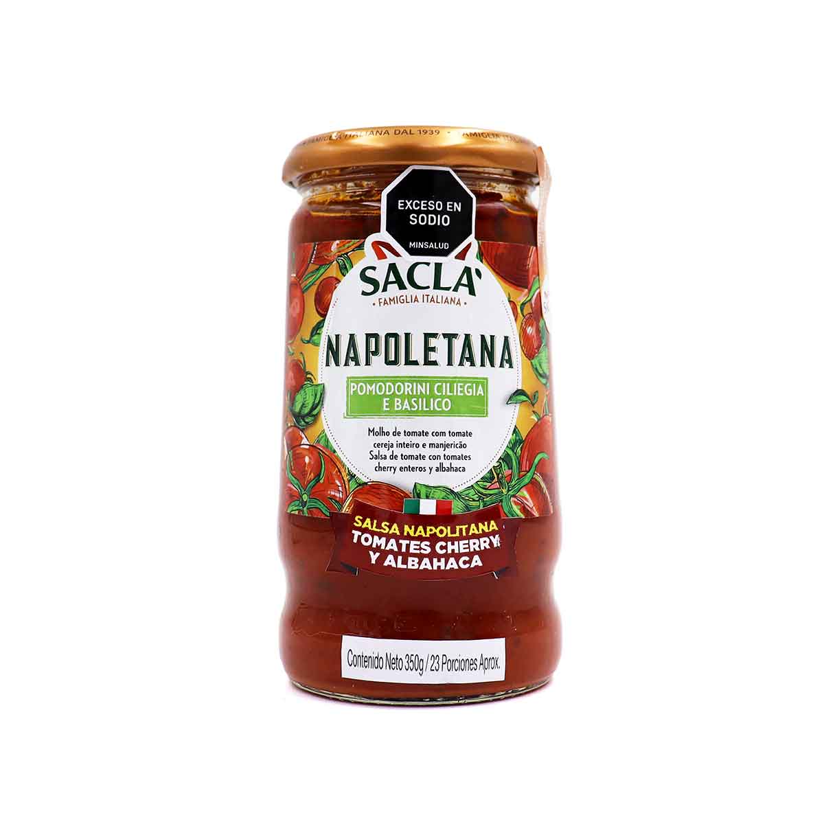 SALSA NAPOLITANA SACLA frx350g