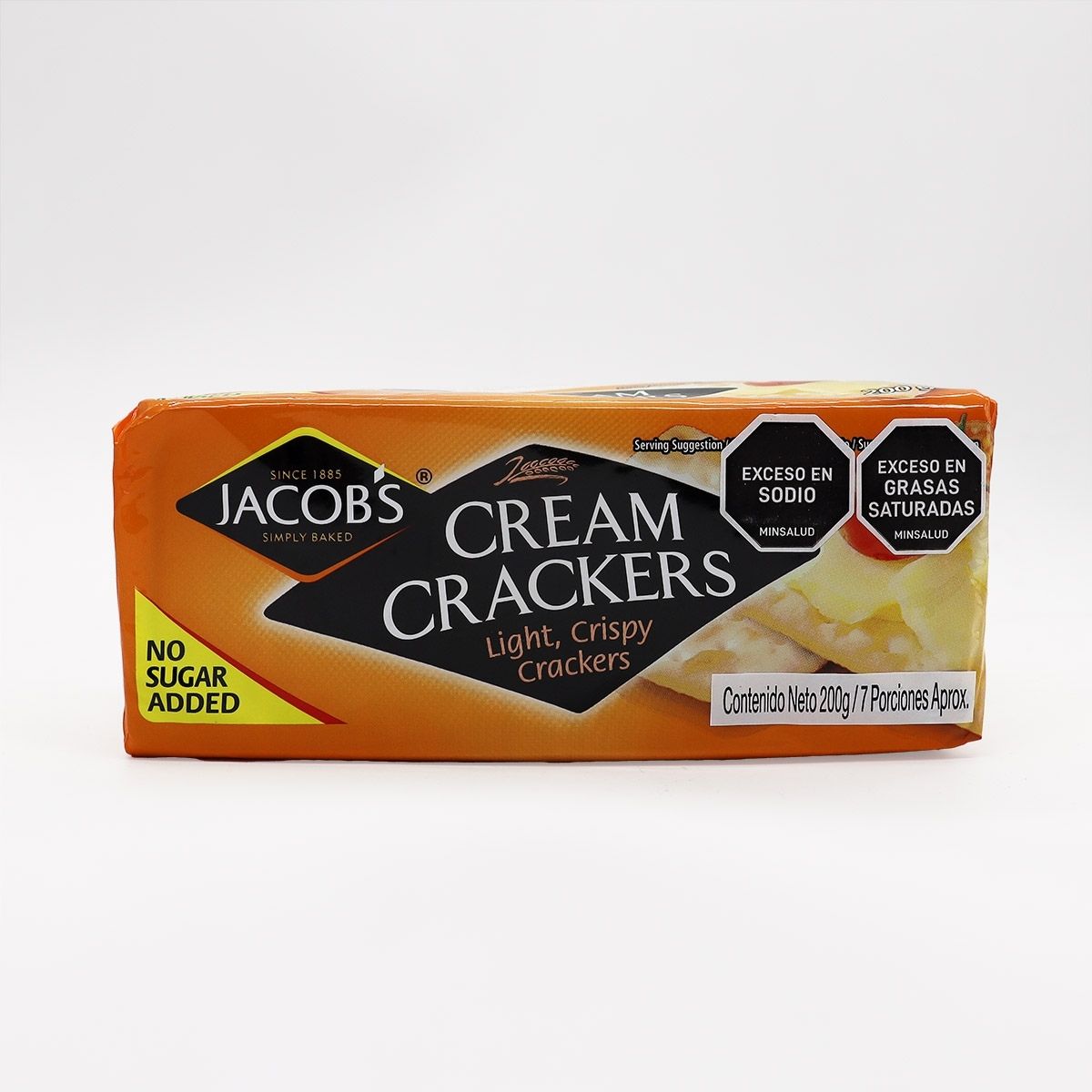 GALLETAS CRACKERS JACOBS pqx200g