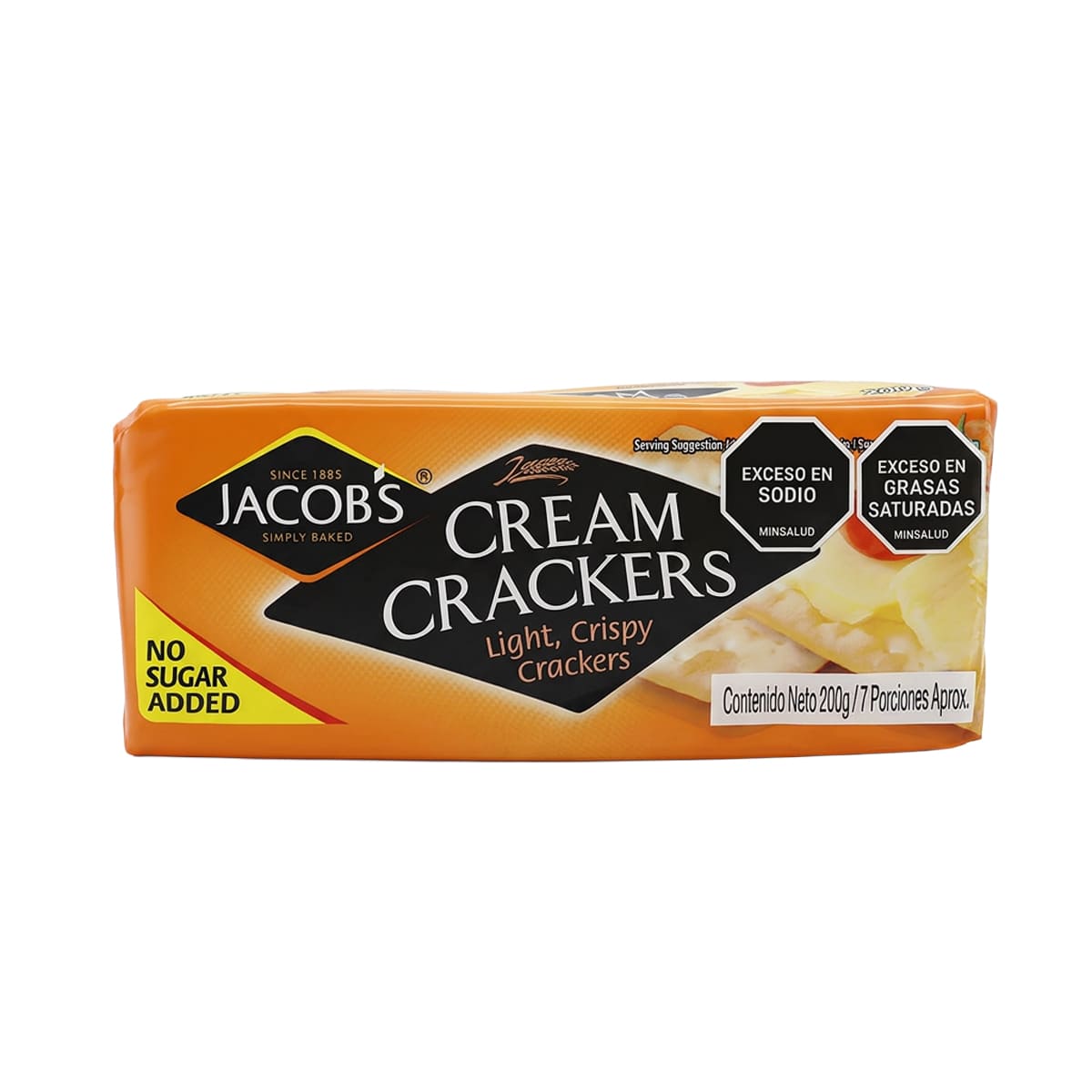 GALLETAS CRACKERS JACOBS pqx200g