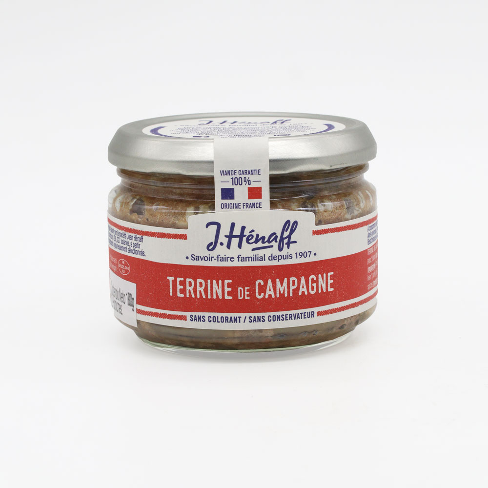 Pate De Campagne Henaff Frx180g