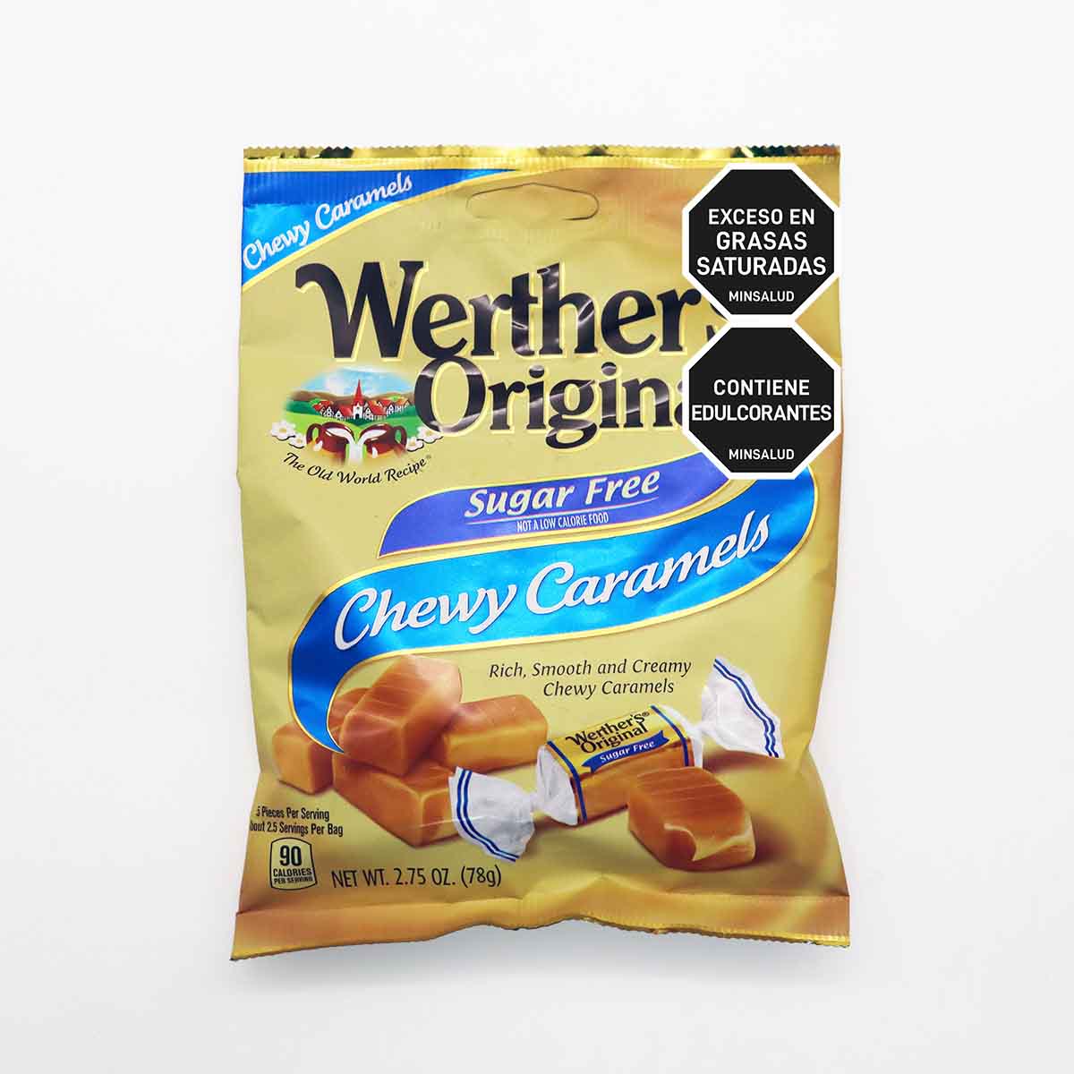 CARAMELO SUGAR FREE WERTHERS blx78g