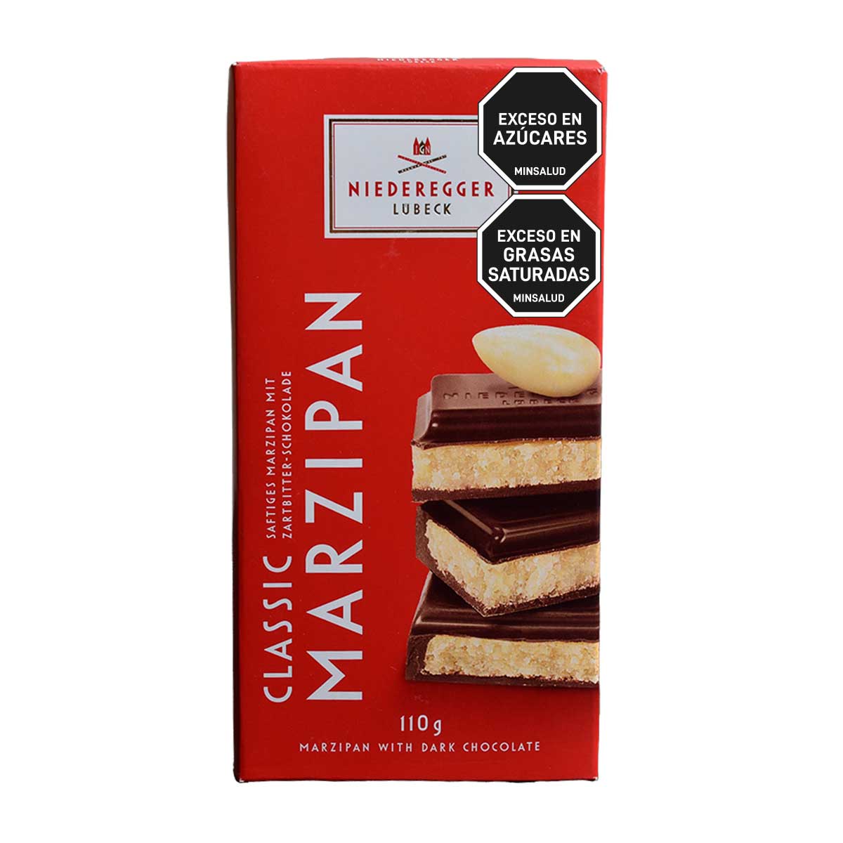 MAZAPAN TABLETA CON CHOCO NIEDERE cjx110g