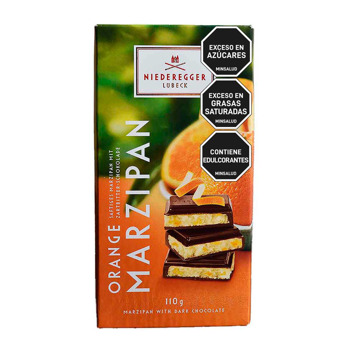 MAZAPAN TABLETA CHOC NARANJA NIE cjx110g