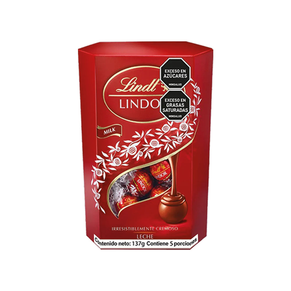 Chocolate Con Leche Lindt Lindor Cjx137g