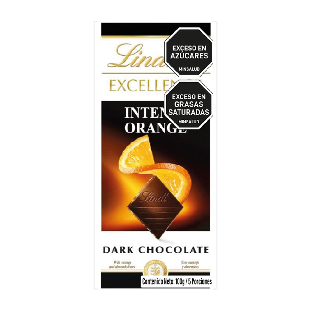 Choc Tableta Dark Oran Exc Lindt Tbx100g