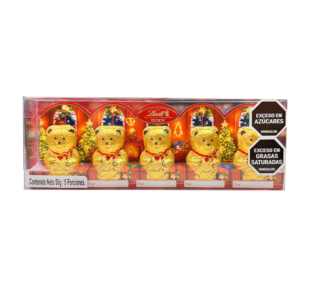 CHOCOLATE LECHE OSO MINI LINDT dp5x10g