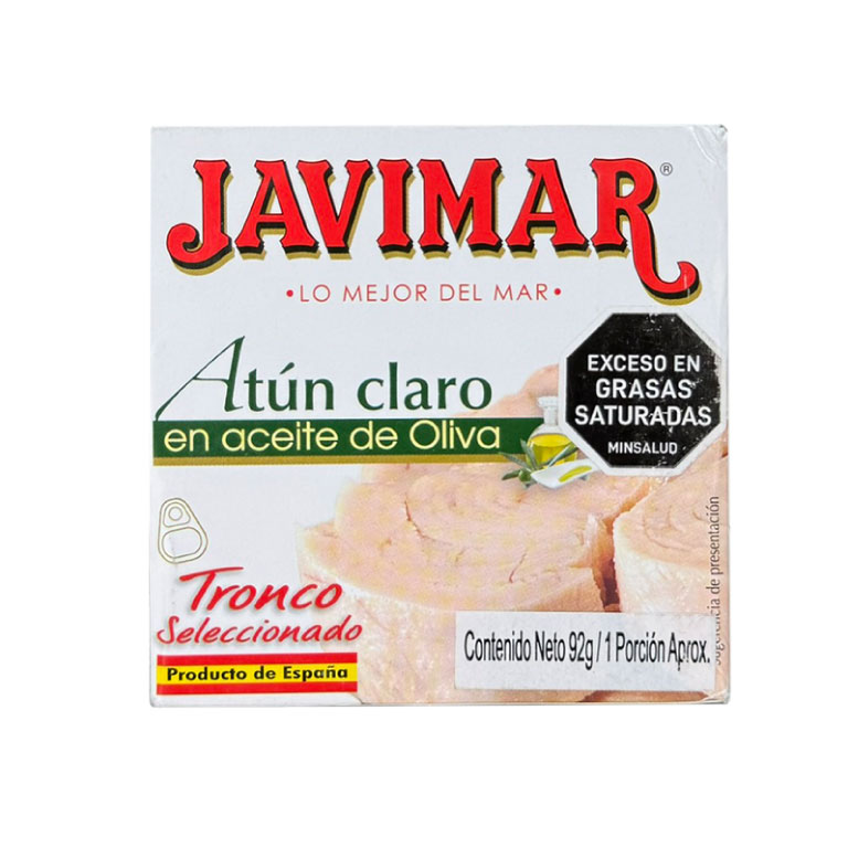 ATUN CLARO ACEITE OLI JAVIMAR lt92g