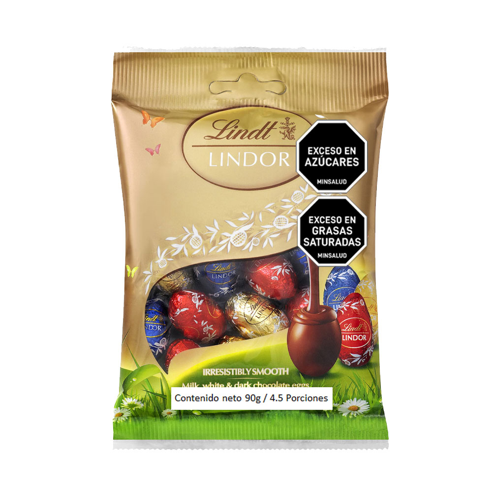 CHOCOLATE HUEVOS SURTIDOS LINDT blX90g