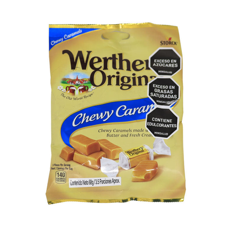 CARAMELO MASTICABLE WERTHERS bl68g