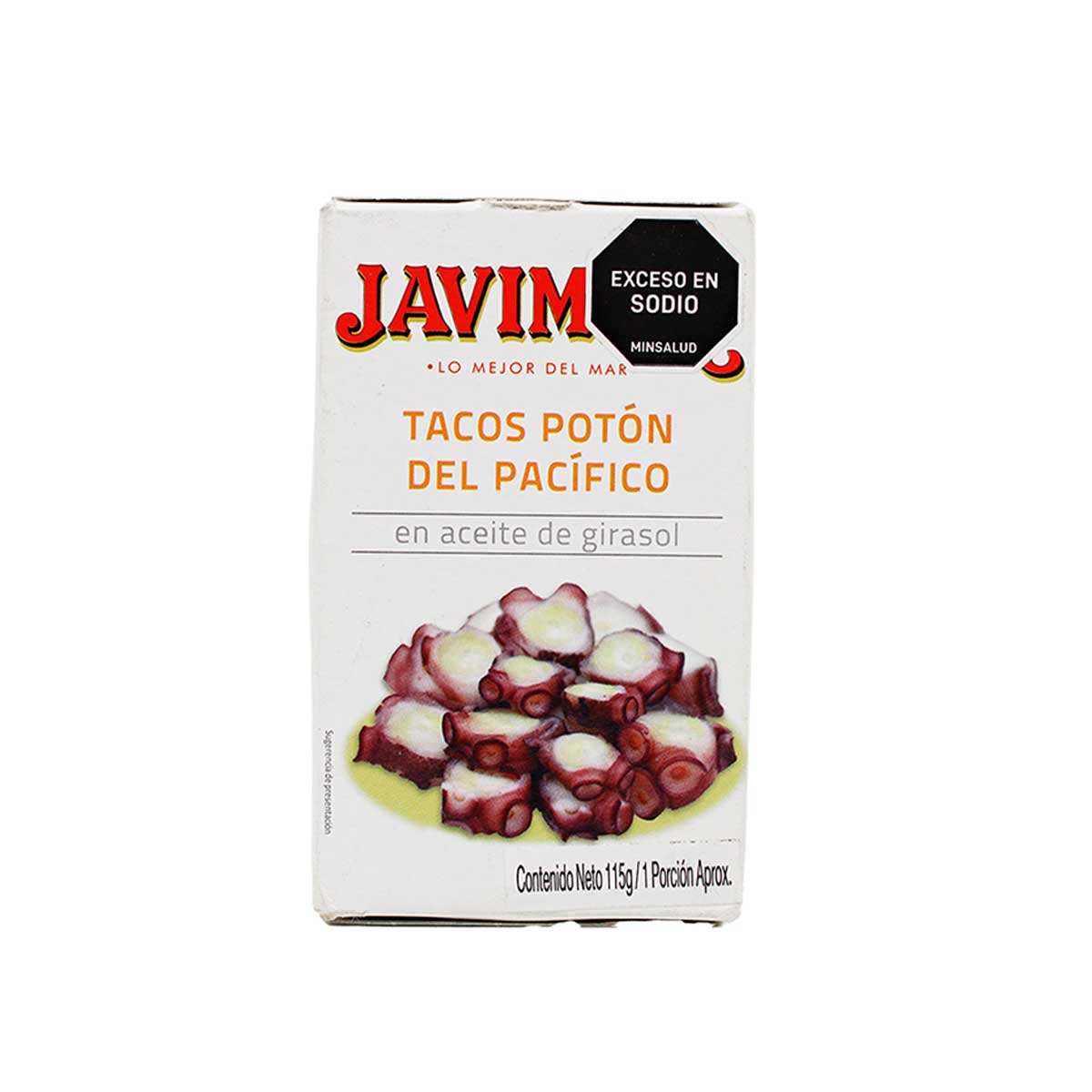 TACOS DE POTON (CALAMAR) JAVIMAR ltx115g
