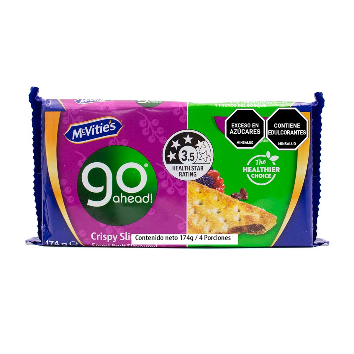 GALLETA MCVITIES GO AHEAD FRUIT 174g