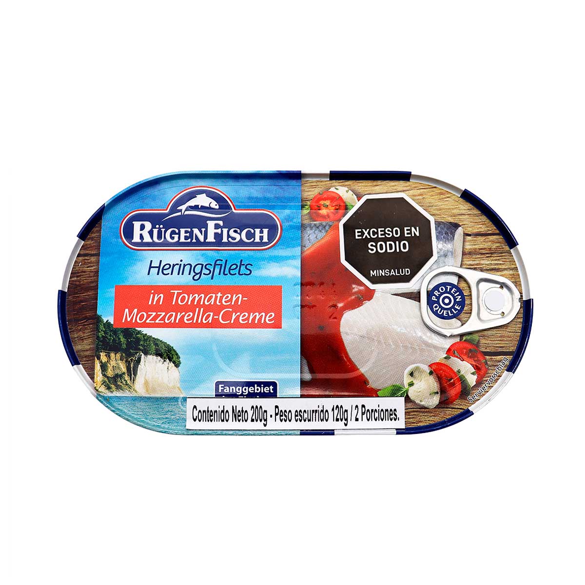 ARENQUE TOMATE QUESO RUGENFISCH lt 200g