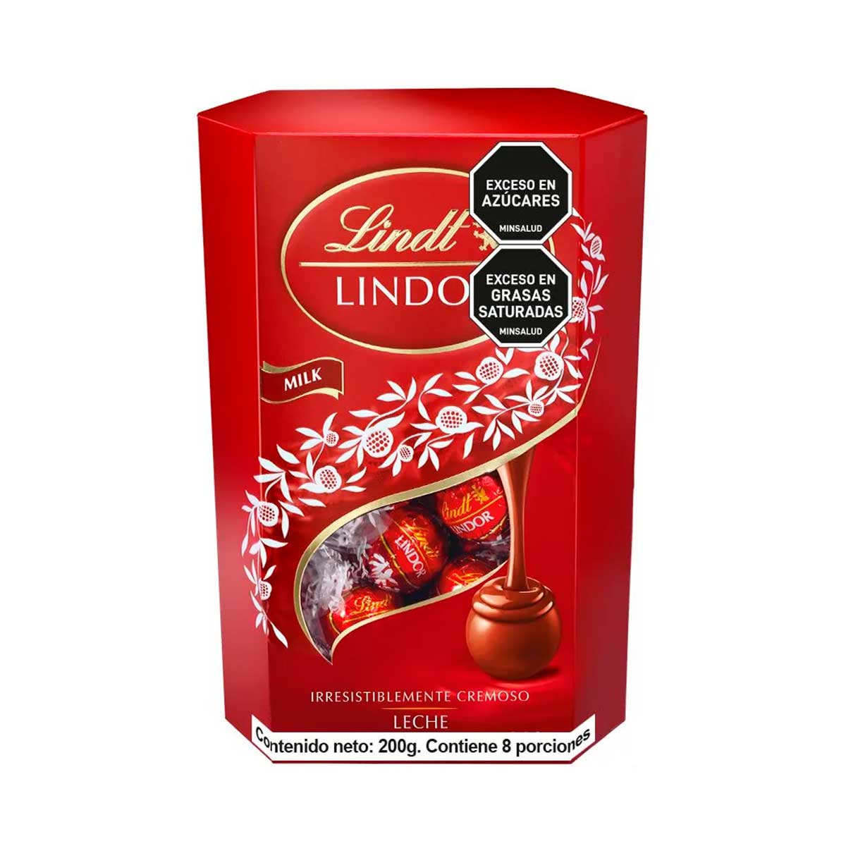 CHOCOLATE CON LECHE LINDT LINDOR cjx200g