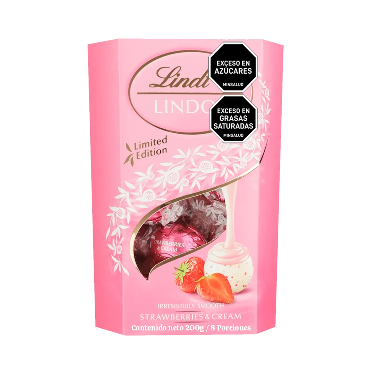 CHOCOLATE FRESA LINDT LINDOR cjx200g