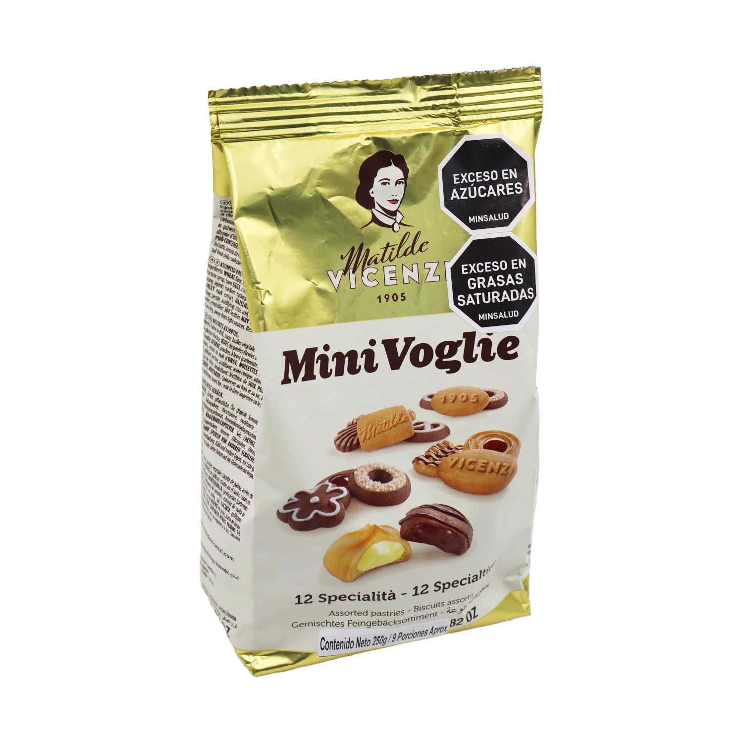 GALLETAS MINIVOGLIE VICENZI pqx250g