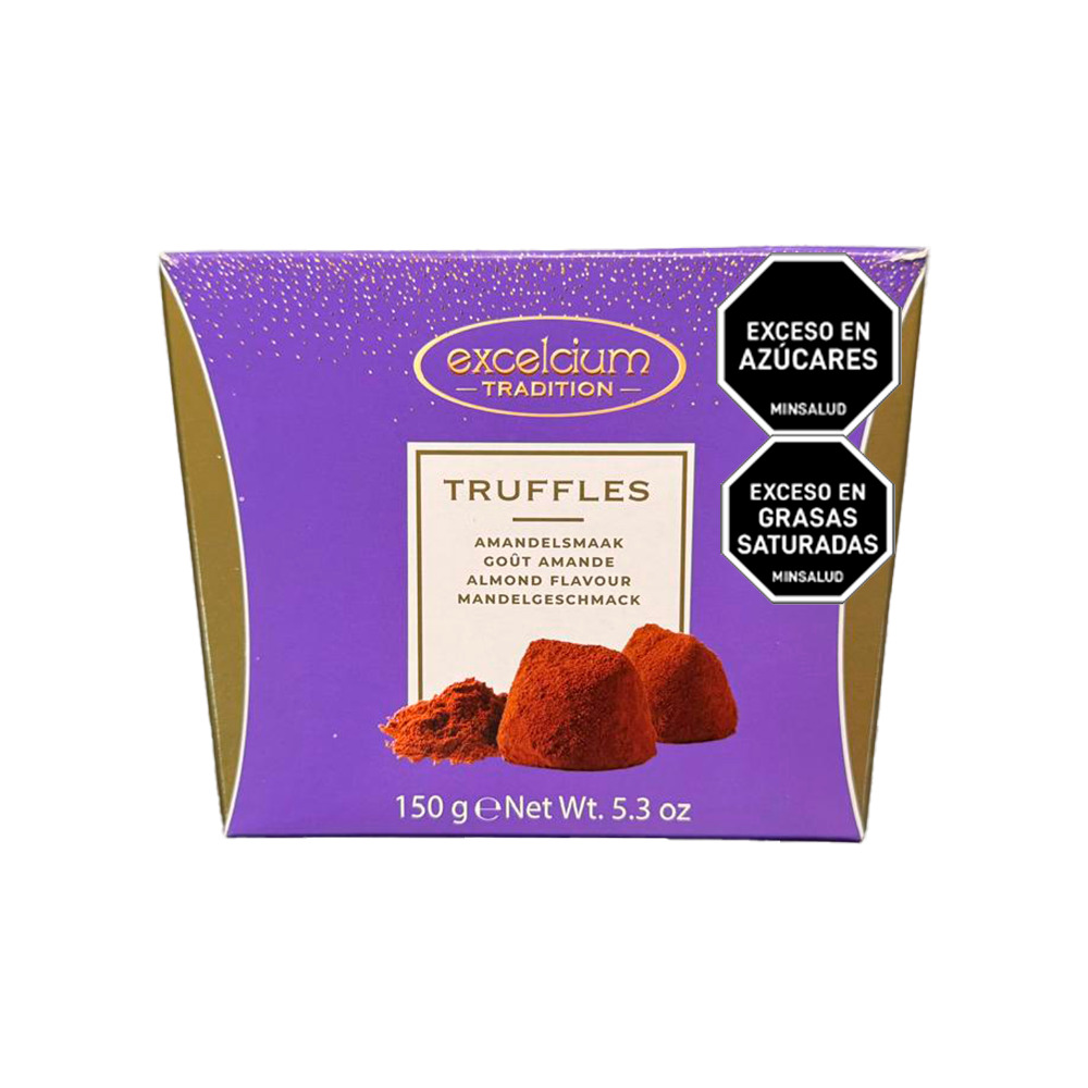 TRUFAS CON ALMENDRA EXCELCIUM cj 150g