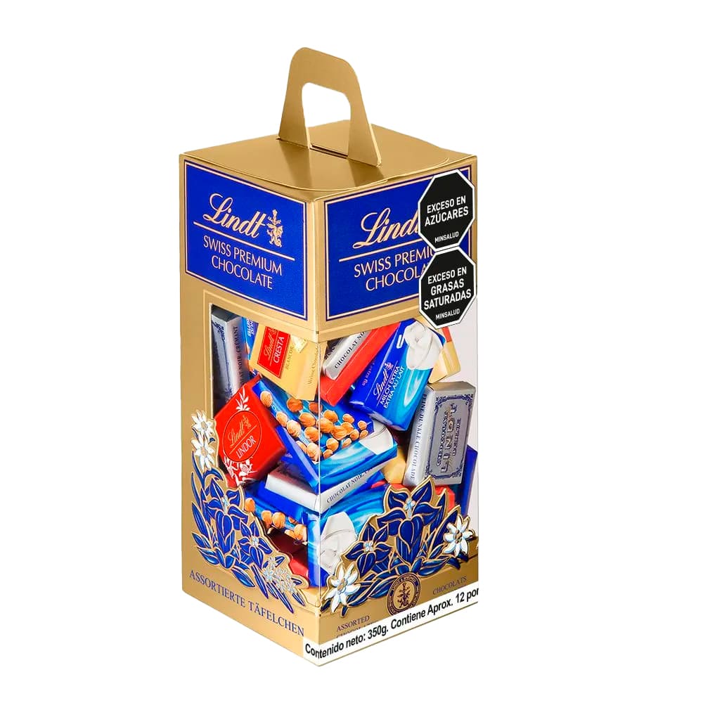 CHOCOLATES SURTIDOS NAPS LINDT cjx350g