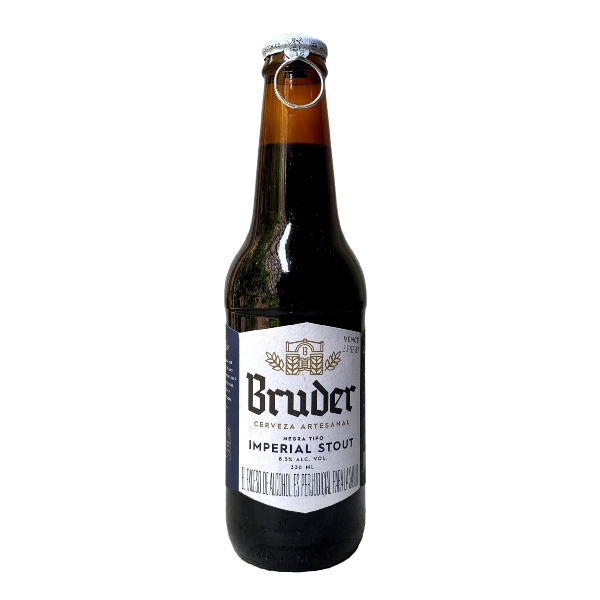 CERVEZA NEGRA IMPERIAL BRUDER bt330ml
