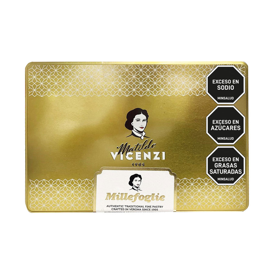 GALLETA MILLEFOGLIE VICENZI lt x 390g