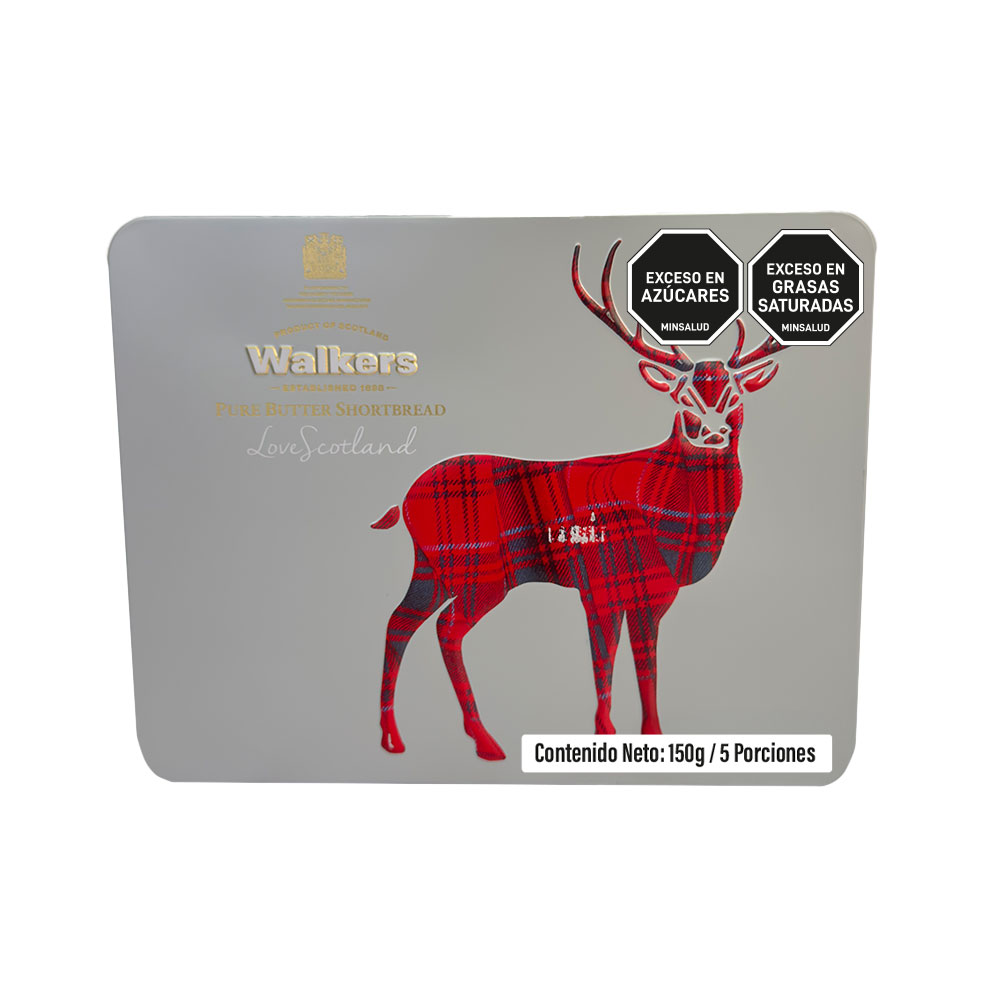 GALLETA SHORTBREAD STAG WALKERS ltx150g