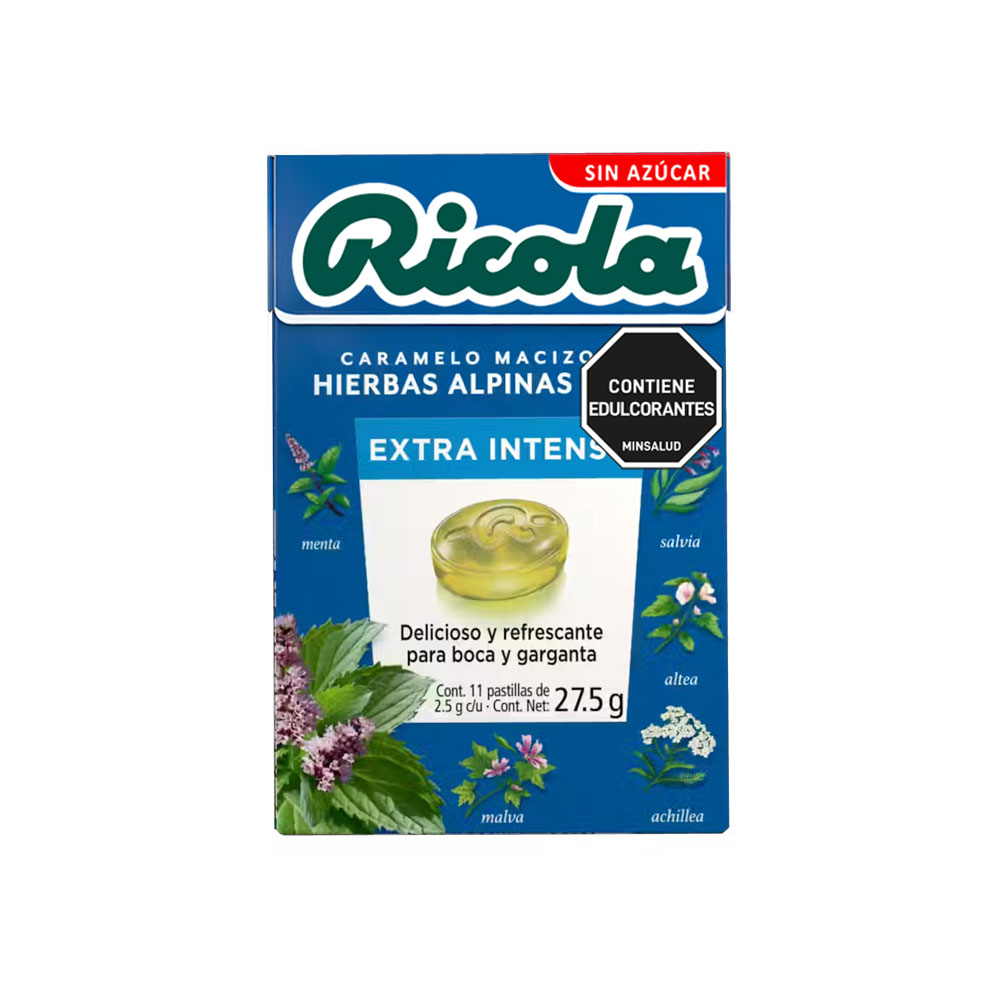 DULCES SF EXTRA INTENSO RICOLA cjx27,5g