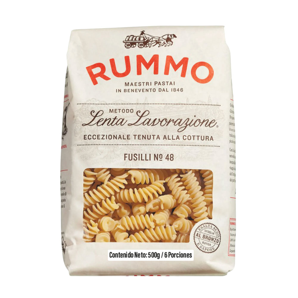 PASTA FUSILLI RUMMO bl x500g