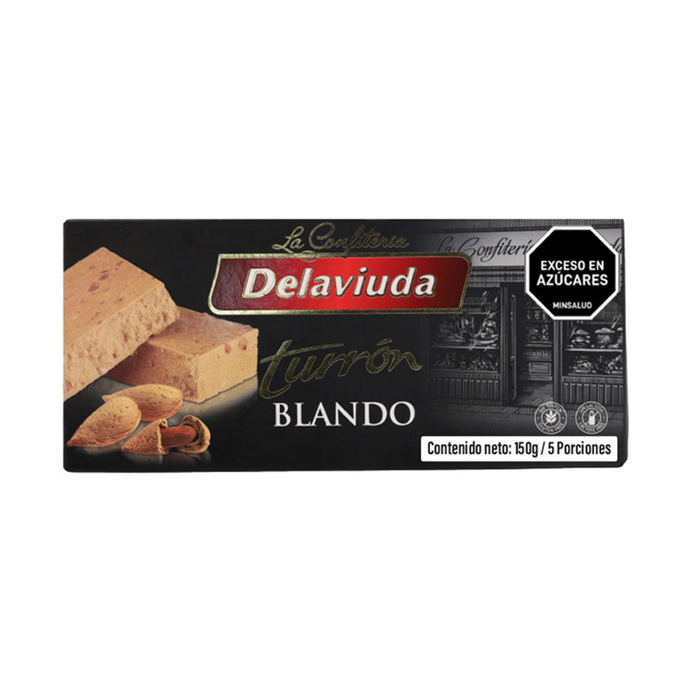 TURRON BLANDO DE LA VIUDA cjx150g