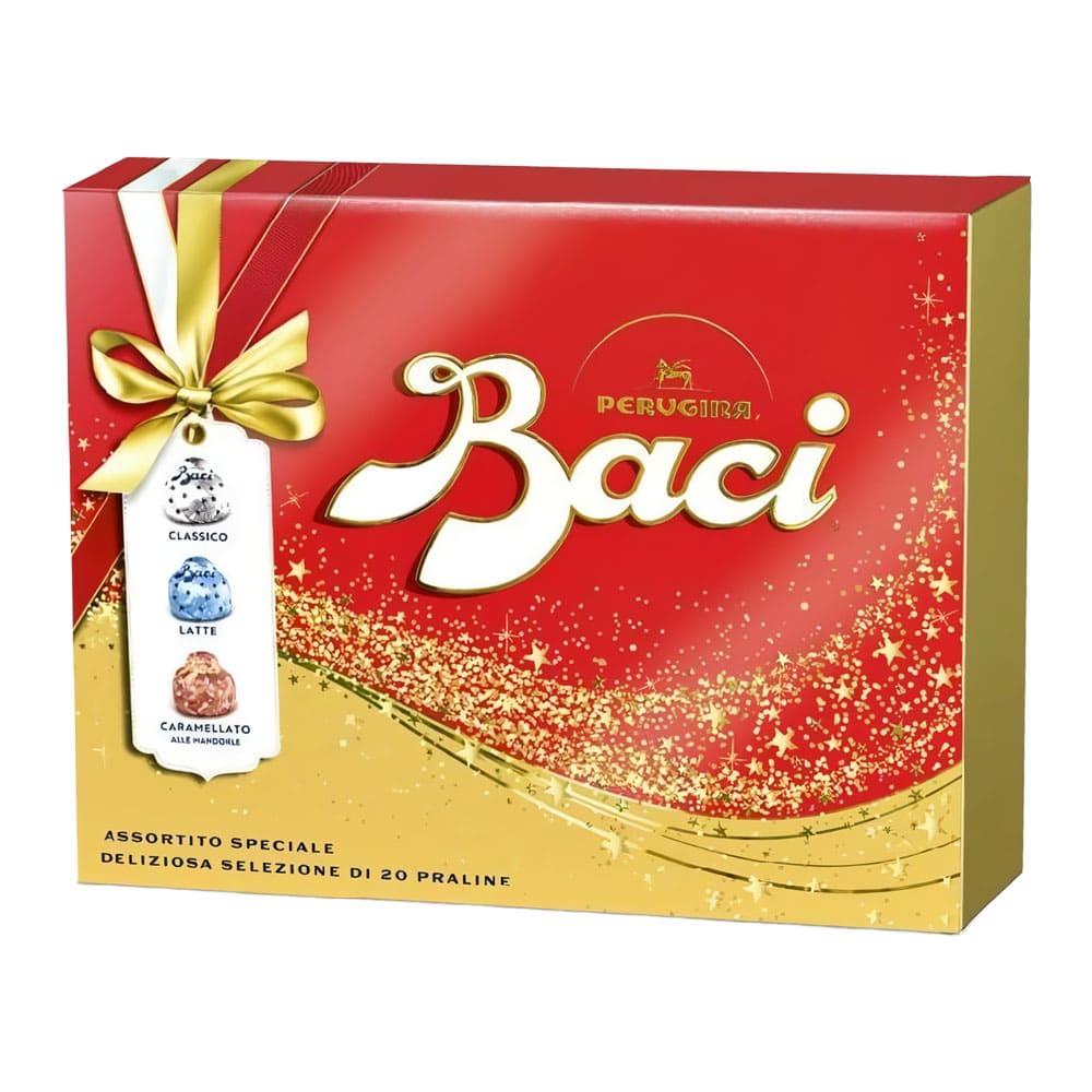 Estuche De Trufas Sabor Camellato, Latte Y Classico Baci Cjx250g